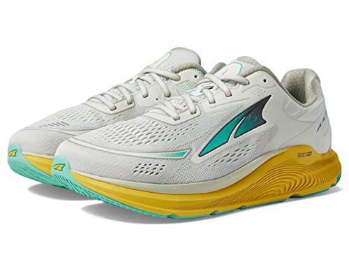 AL0A5471270 ALTRA MEN'S PARADIGM 6 ROAD RUNNING GRAY/YELLOW SIZE 11.5 - Like New