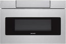 Sharp SMD2470AH 24" Microwave Drawer with 1.2 cu. ft. Capacity - SILVER/BLACK Like New