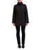 353SP672 COLE HAAN WOMEN'S ADJUSTABLE UNLINED PACKABLE COAT BLACK SIZE M - Brand New