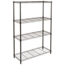 AMAZON Basics 4-Shelf Adjustable Steel Wire Rack Storage Shelving Organizer - Like New