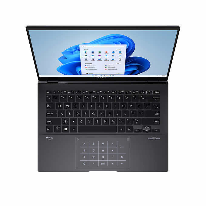 ASUS Zenbook 14" OLED 2.8K RYZEN 7 16GB 1TB SSD UM3402YA-IS76T - JADE BLACK - Like New