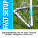 FRANKLIN SPORTS COMPETITION SOCCER GOALS - 12' X 6' - WHITE - Like New