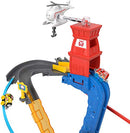 Thomas & Friends Rescue-Themed Playset Thomas, Flynn and Harold - B079H9KYMZ - Brand New