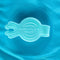 SWIMWAYS SUN CANOPY SPRING FLOAT WITH HYPER-FLATE VALVE - Like New