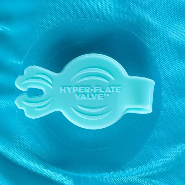 SWIMWAYS SUN CANOPY SPRING FLOAT WITH HYPER-FLATE VALVE - Like New