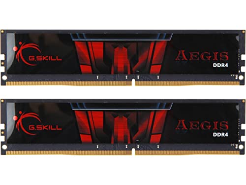 G.SKILL AEGIS SERIES DDR4 RAM 32GB 2X16GB 2666MT/S CL19-19-19-43 1.20V - BLACK - Brand New