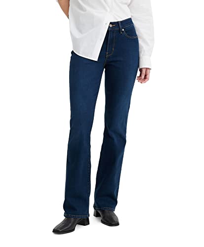 LEVI'S WOMEN'S CASUAL CLASSIC MID RISE BOOTCUT JEANS SIZE WOMEN 4 COBALT MARCH - Brand New