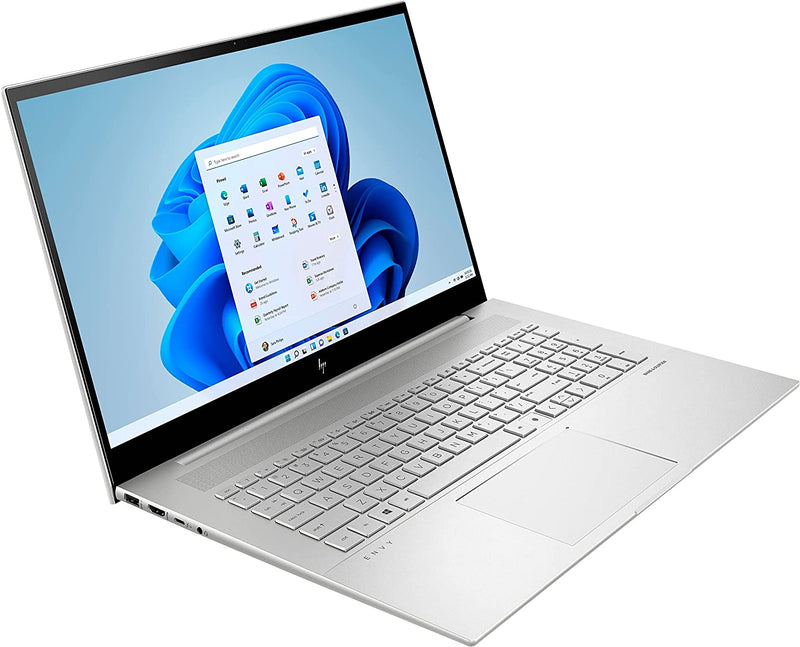 For Parts: HP ENVY 17.3" FHD I7-1255U 16GB 1TB MX550 17-CH2045CL - SILVER - NO POWER