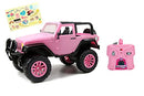 GIRLMAZING 1:16 JEEP WRANGLER RC RADIO CONTROL CARS TOYS FOR KIDS PINK - Like New
