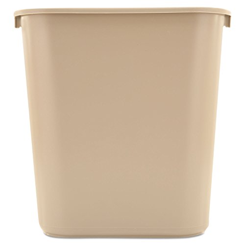 RUBBERMAID RESIN WASTEBASKET/TRASH CAN 7-GALLON/28-QUART FOR - Scratch & Dent