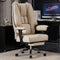 EXCEBET BIG AND TALL OFFICE CHAIR 400LBS WIDE SEAT - BEIGE - Like New