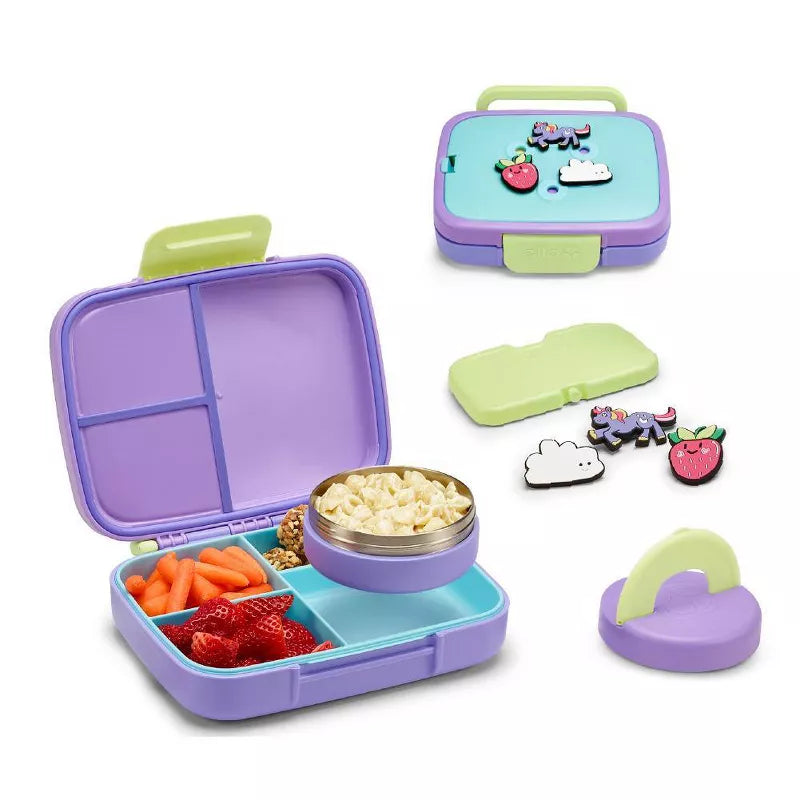 ELLO 45.27OZ BENNI POLYPROPYLENE FOOD STORAGE CONTAINER - PURPLE - Like New