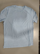 GENERIC UNI-SEX T-SHIRT 71% RAYON - SIZE: MEN 2XL WOMEN 2XL - LIGHT BLUE - Like New