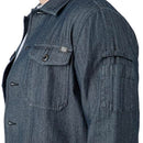FIELD & STREAM MEN'S EPOCH LIGHTWEIGHT TWILL JACKET, MEN 2XL, DENIM - Brand New