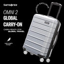Samsomnite Omni 2 Global Travel Carry-On Spinner Luggage, Compact, 138452-7722 - Brand New