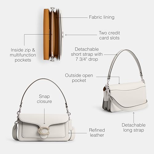 COACH TABBY SHOULDER BAG 26 - LH/CHALK - Like New