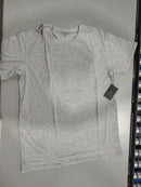 BLUE ICE MEN'S SHORT SLEEVE CREW NECK CLASSIC T-SHIRT - SIZE: MEN 2XL - H.GRAY - Brand New