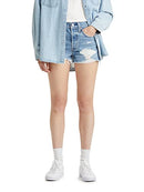 563270321 Levi's Women's 501 Original Shorts QUIET RIOT 33 - Brand New