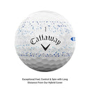 CALLAWAY GOLF SUPERSOFT GOLF BALLS - BLUE SPLATTER - Like New