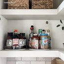 LAMU 3 PACK LAZY SUSAN TURNTABLE ORGANIZER FOR CABINET REFRIGERATOR 10 - Brand New