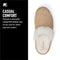 NL3655 SOREL WOMEN'S NAKISKA SLIDE II SLIPPER SIZE 10 DUSTY TAN - Like New