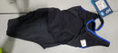 MICHAEL PHELPS SPLICE MID BACK SWIMSUIT - SIZE: WOMEN 26 - BLACK/ROYAL BLUE - Brand New