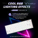 DRUNKDEER G65 RAPID TRIGGER MECHANICAL KEYBOARD MAGNETIC WIRED BAREBONE BLACK - Like New