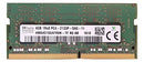 SK HYNIX 4GB 1RX8 PC4-17000 DDR4-2133 1.2VOLT CL15 260 PIN SODIMM MEMORY - GREEN - Like New