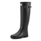 HUNTER WOMEN'S REFINED TALL RUBBER RAIN BOOT SIZE WOMEN 6 BLACK - Like New