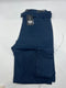 BLUE ICE MEN'S SLIM FIT STRETCH BELTED CARGO SHORTS - SIZE: MEN 34 - NAVY - Brand New