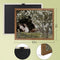 JOWOROLO Vintage Flower Wall Art - Women Reading Book Painting Picture - Brand New