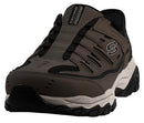 237563WW SKECHERS MEN'S AFTERBURN M. FIT RIDGEBURN HANDS FREE BROWN SIZE 10.5 XW - Like New