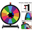 Hooomyai 15 Inch Tabletop Spinning Wheel Prize Wheel Dry Erase Markers - MULTI - Like New