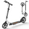 WAYPLUS KICK SCOOTER FOR AGES 6+. FOLDABLE, LIGHTWEIGHT, 8IN WHEELS - BLACK - Like New