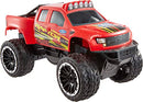MATTEL HOT WHEELS RC RED FORD F-150 FULL-FUNCTION REMOTE-CONTROL TOY TRUCK - RED - Like New