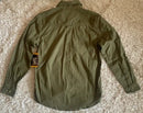 EDDIE BAUER WORKWEAR FOREMAN FIT LONG SLEEVE SHIRT - SIZE: MEN M - ARMY SURPLUS - Brand New