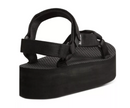 1008844 Teva Women's Flatform Universal Platform Sandal Black 11 Like New