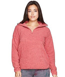 B0B9HN6XM3 Colosseum Outdoors Women's Frankie Sherpa 1/4 Jack (Rose, XX-Large) - Brand New