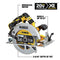 DEWALT 7-1/4" Cordless Circular Saw Brushless Motor Bare Tool DCS570B - YELLOW - Like New