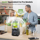 BlendTide Commercial Blender, 1500W Vacuum Blender for Less Foam - Black - Brand New
