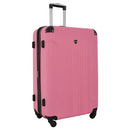 Travelers Club Chicago Hardside Expandable Spinner Luggage, Hot Pink, 5 Piece - Like New