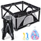 ANGELBLISS BABY PLAYPEN FOLDABLE PLAYPEN FOR BABIES AND TODDLERS - BLACK - Like New