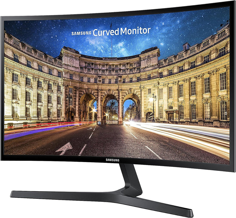 SAMSUNG 27" CF39 Series FHD Curved Monitor, Ultra Slim Design - Black Like New