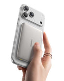 BASEUS PICOGO QI2 15W WIRELESS POWER BANK, 10000MAH, 27W, PPKPC-1027G - TITANIUM - Like New