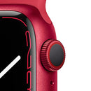 APPLE WATCH 7 (GPS + CELLULAR, 41MM) RED ALUMINUM CASE WITH RED SPORT BAND - Like New