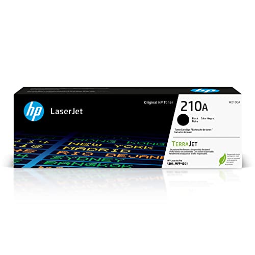 HP 210A Black Original Laserjet Toner Cartridge W2100A - Black - Scratch & Dent