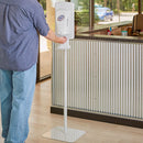 DIAL PROFESSIONAL DIA09495 TOUCH-FREE DISPENSER FLOOR STAND - WHITE - Like New