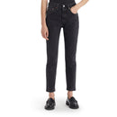LEVI'S WOMEN'S 501 SKINNY JEANS- 29X28 - BLACK WORN IN - Brand New