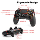 VidPPluing Wireless Controller for PS4 with 6-Axis Motion Sensor - Black/Red - Like New
