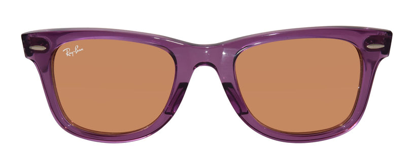 RAY BAN WAYFARER RB2140 SUNGLASSES - FRAME:TRANSPARENT - LENS: - Scratch & Dent